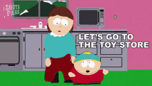 Lets Go To The Toy Store Eric Cartman GIF - Lets Go To The Toy Store Eric Cartman Liane Cartman GIFs