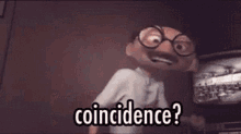 Coincidence Incredibles GIF - Coincidence Incredibles I Think Not GIFs