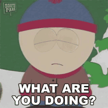 What Are You Doing Stan Marsh GIF - What Are You Doing Stan Marsh South Park GIFs