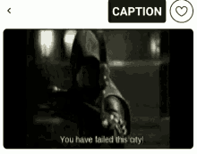 Stephenamell You Have Failed This City GIF - Stephenamell You Have Failed This City Failed GIFs
