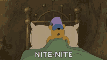 Winnie The Pooh Nght Night GIF - Winnie The Pooh Nght Night Pooh Bear GIFs