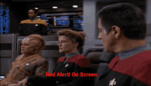 Syar Trek Voyager Red Alert On Screen Warp10 GIF - Syar Trek Voyager Red Alert On Screen Warp10 GIFs