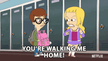 Youre Walking Me Home Lets Go GIF - Youre Walking Me Home Lets Go Demand GIFs