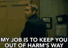 My Job Is To Keep You Out Of Harm'S Way GIF - Hitmans Bodyguard Hitmans Bodyguard Gifs Samuel L Jackson GIFs