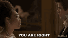 You Are Right I Am A Lady Ruby Barker GIF - You Are Right I Am A Lady Ruby Barker Marina Thompson GIFs