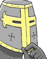 Crusader Templar Sticker - Crusader Templar Thonk Stickers