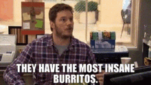 Parks And Rec Andy Dwyer GIF - Parks And Rec Andy Dwyer They Have The Most Insane Burritos GIFs