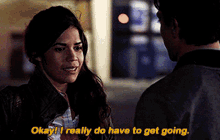 Superstore Amy Sosa GIF - Superstore Amy Sosa Okay I Really Do Have To Get Going GIFs