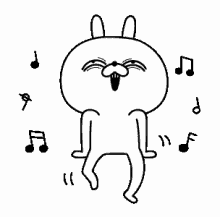 Rabbit Dancing GIF - Rabbit Dancing ワクワク GIFs