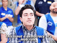 Superstore Jonah Simms GIF - Superstore Jonah Simms This Is Not A Democracy GIFs