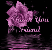 Thank You Friend Flower GIF - Thank You Friend Flower GIFs