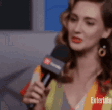 Kat Barrell Interview GIF - Kat Barrell Interview Wide Eyed GIFs