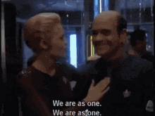 Star Trek Voyager We Are As One GIF - Star Trek Voyager We Are As One Drunk GIFs