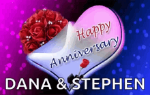 Dana And Stephen Happy Anniversary GIF - Dana And Stephen Happy Anniversary GIFs