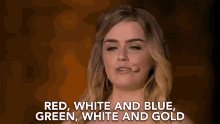 Red White And Blue Green White And Gold GIF - Red White And Blue Green White And Gold Colors GIFs