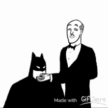 Batman Alfred GIF - Batman Alfred Licking GIFs