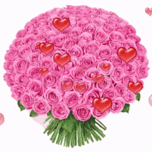 Love Hearts GIF - Love Hearts Flowers GIFs