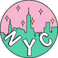 Nyc New York City Sticker - Nyc New York City The Big Apple Stickers