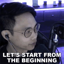 Lets Start From The Beginning Zootay GIF - Lets Start From The Beginning Zootay Lets Start From The Top GIFs