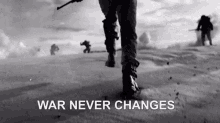 War Never Changes War GIF - War Never Changes War Fallout GIFs