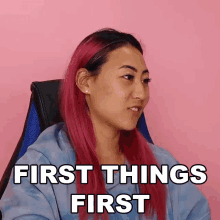 First Thing First Lizzy Capri GIF - First Thing First Lizzy Capri Like Lizzy GIFs