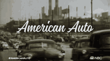american auto cars automobile traffic old cars