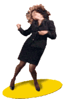 Seinfeld Dance Sticker - Seinfeld Dance Happy Stickers