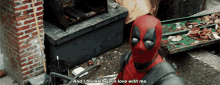 I Think Shes In Love With Me Deadpool GIF - I Think Shes In Love With Me Deadpool Love GIFs