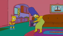 Marge Simpsons Dancing GIF - Marge Simpsons Dancing Bart GIFs