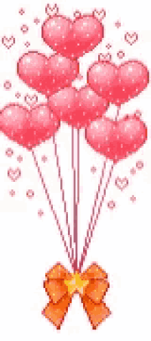 maurice jones hearts balloon ribbon