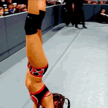 kacy catanzaro wwe royal rumble wrestling upside down