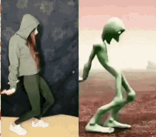Alien Weird GIF - Alien Weird Dance GIFs