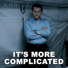 Its More Complicated Agent Halpern GIF - Its More Complicated Agent Halpern Arrival GIFs