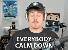 Everybody Calm Down Denis GIF - Everybody Calm Down Denis Calm Down GIFs