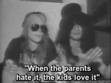Slash When The Parents Hate It Kids Love It GIF - Slash When The Parents Hate It Kids Love It Gns N Roses GIFs