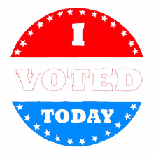 I Voted GIF - Democracy I Voted Vote Sticker GIFs
