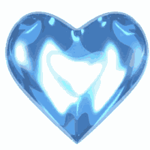 Blue Heart Spin GIF - Blue Heart Spin Heart GIFs