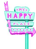 Happy Place Find You Sticker - Happy Place Find You Arrow Stickers