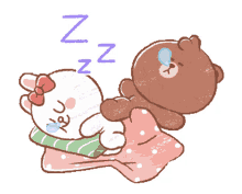 brown sleep
