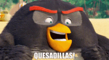 Angry Birds Bomb GIF - Angry Birds Bomb Quesadillas GIFs