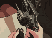 Gun Anime GIF - Gun Anime Revolver GIFs