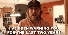 Ive Been Warning You For The Last Two Years Jesse Ridgeway GIF - Ive Been Warning You For The Last Two Years Jesse Ridgeway Mcjuggernuggets GIFs