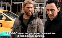 Thor Mutual Dumping GIF - Thor Mutual Dumping Dump GIFs