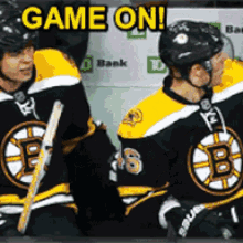 Boston Bruins Game On GIF - Boston Bruins Game On Lets Go Bruins GIFs