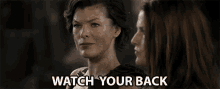 Watch Your Back Warning GIF - Watch Your Back Warning Watch Out GIFs