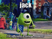 Jack College GIF - Jack College Student GIFs