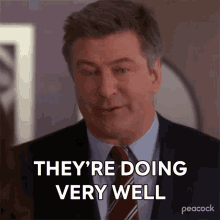 Theyre Doing Well Jack Donaghy GIF - Theyre Doing Well Jack Donaghy 30rock GIFs