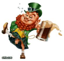 Happy St Patricks Day Show Your Irish Pride GIF - Happy St Patricks Day Show Your Irish Pride Show Off GIFs