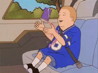Bobby Spilling His Drink - King Of The Hill GIF - King Of The Hill Bobby Hi...