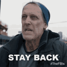 Stay Back Brian Markham GIF - Stay Back Brian Markham Fbi GIFs